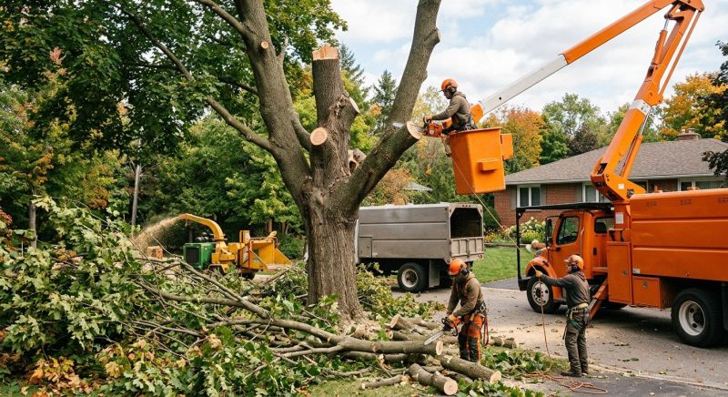 Maple Tree Removal in Bucks County, PA