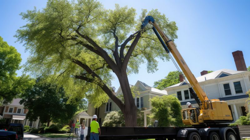 Mimosa Tree Removal in Bucks County, PA
